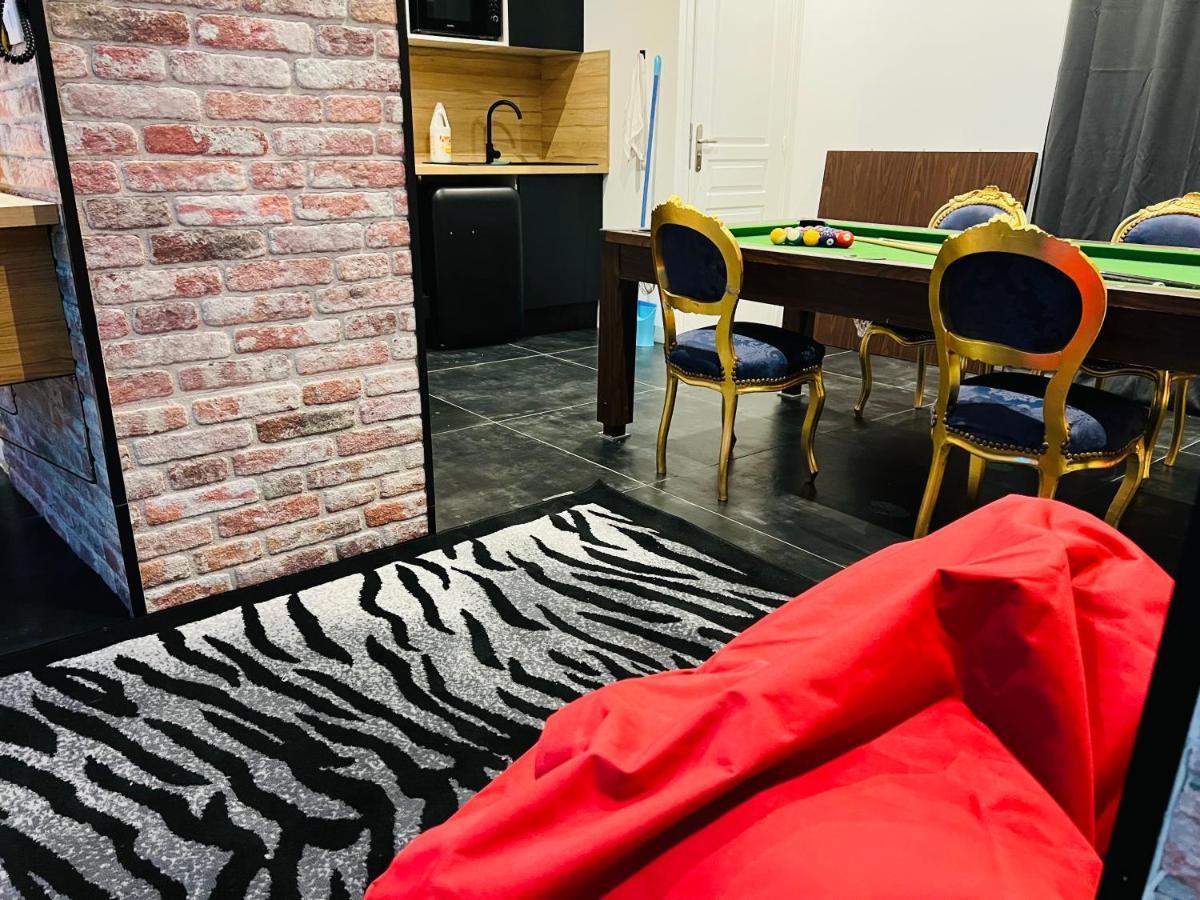 Capsule Street Art - Sauna- Jacuzzi - Playstation 5 - Billard - Netflix - Home Cinema - Terrasse Douai Exteriér fotografie